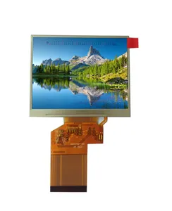 Layar modul lcd tft IPS 3.5 inci 320x240 dengan Panel sentuh kapasitif GT911