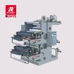 Flat bag plastic two colours printing machines in Ruian China