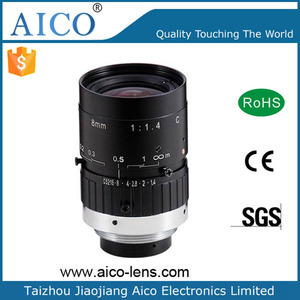 8mm 1/2 "F1.4 Hướng dẫn sử dụng Iris 2MP 8.0mm megapixel biến dạng thấp f8.0mm Megapixel C mount c-mt Máy tầm nhìn Fa xem cam ống kính - Product Image 6