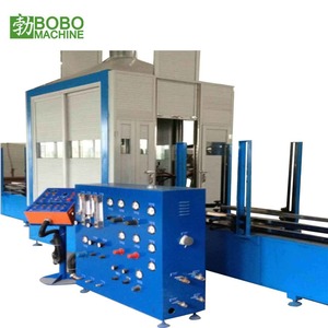 Condenser evaporator copper aluminum tube U return elbow welding brazing equipment machine