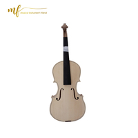 Violon Blanc Brut de Fabrication Professionnelle