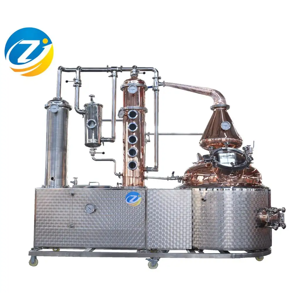 Damıtma sütun metanol destilation makinesi destilation makinesi