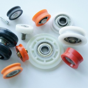 Roldana para vidro 1125 fabrika naylon plastik sürgülü naylon kasnaklar temperli cam - Product Image 6