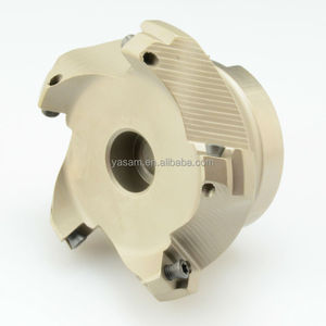 KM12-80-27-5T <strong>45</strong> <strong>Degree</strong> <strong>Chamfer</strong> Indexable Shell <strong>Mill</strong> Face Milling Cutter for SEHT1204 Carbide Inserts - Product Image 1