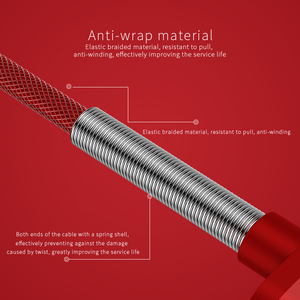 Điện Thoại di động Cable Đối Với Apple <span class=keywords><strong>iPhone</strong></span> 5 5 S <span class=keywords><strong>5C</strong></span> SE kim loại Bện Dữ Liệu USB 2.4A Sync Nhanh Phí 1 <span class=keywords><strong>m</strong></span> Sạc dây - Product Image 3