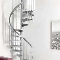 DAIYA escalier en colimaçon moderne pour une utilisation en extérieur