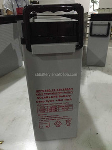 190ah/200ah 12В свою систему front terminal батарея gel батареи sla аккумулятор - Product Image 5