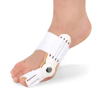 Échantillon gratuit correcteur orthopédique d'oignon meilleure vente soins des pieds soulagement d'oignon 2-écarteur d'orteils correcteurs