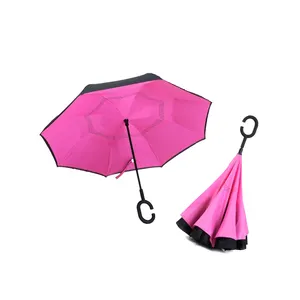 Design Umbrella Hot Sale Full Color Printed Umbrella Inverted Reverse Umbrella