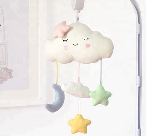 Cama musical de felpa suave para bebé, campana de material ecológico, <span class=keywords><strong>hamaca</strong></span> de juguete de animales de peluche de alta calidad - Product Image 2