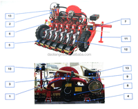 Nouvelle technologie de semoir à air pour légumes, machine à planter le céleri et l'oignon vert