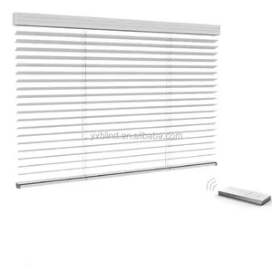 wholesale price motorized real wood venetian blinds with 35mm tubular motor