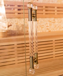 غرفة ساونا بخارية تعمل بالطاقة الشمسية مع موقد روسي - Product Image 4