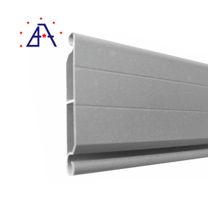 Profilés en aluminium extrudé en gros, lattes, volets roulants en aluminium <span class=keywords><strong>pour</strong></span> panneaux métalliques, fenêtres et portes enroulables - Product Image 1