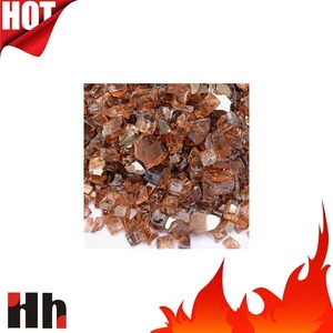 Bella Riflettente Buca per il Fuoco di Vetro Per Naturali O Propano Fuoco Pit Camino Vetro A Prova di Fuoco di <span class=keywords><strong>Pietra</strong></span> - Product Image 4