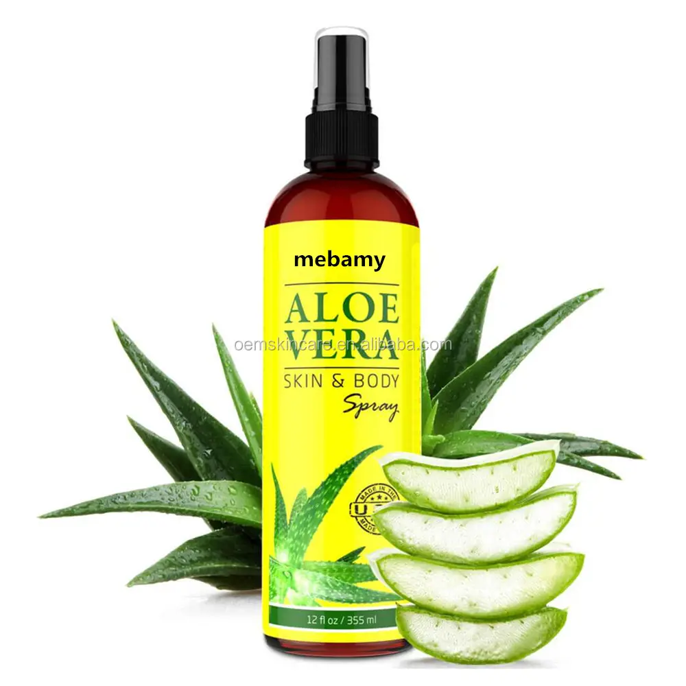 Handelsmarke 99% Bio Aloe Vera Spray für Körper und Haar