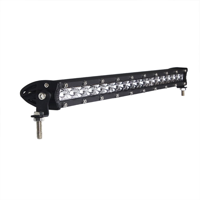 21in 54 Watt Slim Mini LED Light Bar with C.REE - Very Thin Housing - Single Row Spot Light Offroad Driving Lamp - Factory Sales