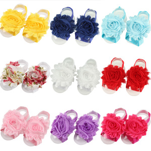 Sandales d'été pour bébés filles, style <span class=keywords><strong>pieds</strong></span> nus, avec fleurs, vente en gros - Product Image 6
