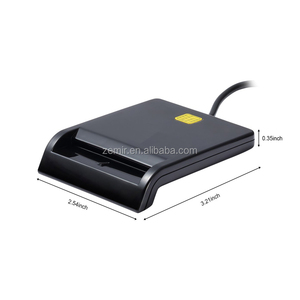 Lector de tarjetas inteligentes Easy Comm EMV USB, CAC, acceso común, lector de tarjetas de chip <span class=keywords><strong>ATM</strong></span> - Product Image 6