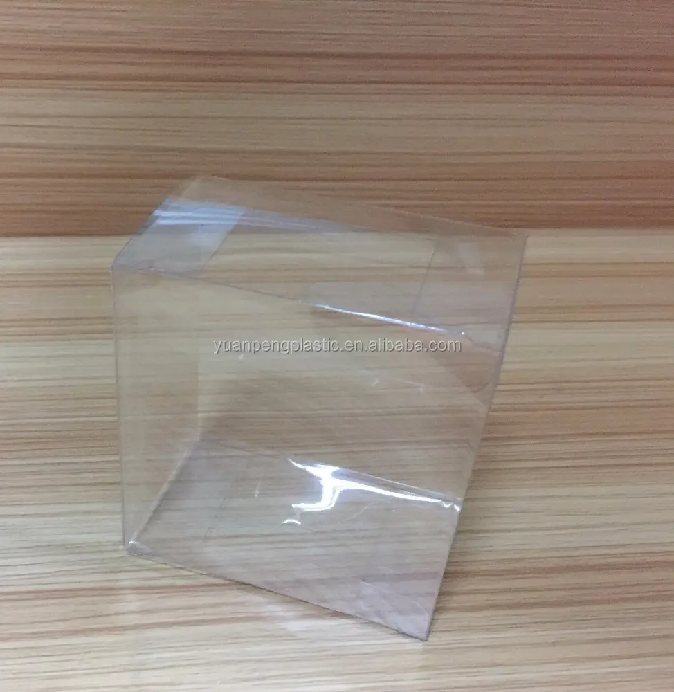 Eliminare l'abitudine PET PVC trasparente Scatola di Imballaggio di Plastica, scatola di acetato trasparente con stampa personalizzata di disegno
