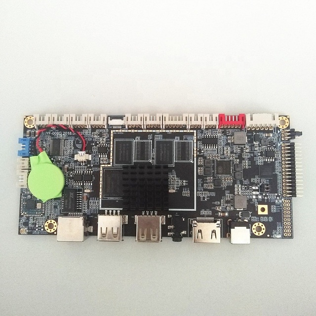YF008G quad core android 6.0 smart board USB HDM Wifi BT4.1 network eDP LVDS lcd controller board