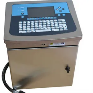 Industrial CIJ inkjet coder dot matrix dating machine stamping plastic bags/ pvc pipe