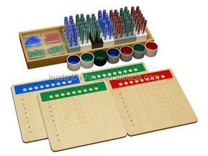 Jouets d'apprentissage en bois <span class=keywords><strong>Montessori</strong></span>, éducatifs, pour enfants, petite enfance - Product Image 2