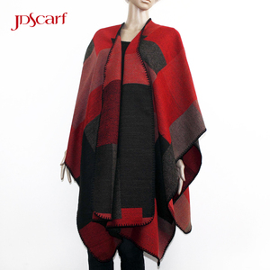 Sciarpa Poncho <span class=keywords><strong>Vintage</strong></span> Unisex con Maniche da Lavorare a Maglia - Product Image 1