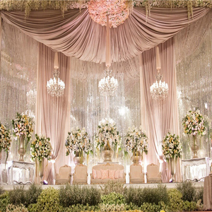 الجملة خلفية الأنابيب و ثنى منصة ستارة زفاف للمسرح الخلفي - Product Image 6