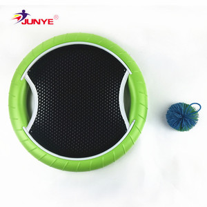 12英寸伊娃泡沫接球和投掷户外蹦床运动玩具球拍带球 - Product Image 6