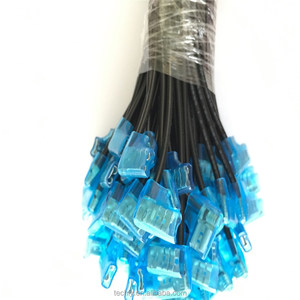 สายไฟอุตสาหกรรมแบบกำหนดเอง UL1015 ขนาด 18AWG พร้อมปลอกหุ้ม 187  ตัวนำทองแดง ฉนวนพีวีซี วัสดุสำหรับการจีบ สายไฟ KET - Product Image 3