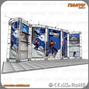 Tianyu <span class=keywords><strong>stand</strong></span> de treillis en aluminium pour <span class=keywords><strong>Dj</strong></span>, taille personnalisée, système de treillis d'éclairage pour exposition de salon publicitaire, prix bon marché - Product Image 4