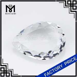 Cuentas cristal populares venta al por mayor del reloj Clear Glass - Product Image 1