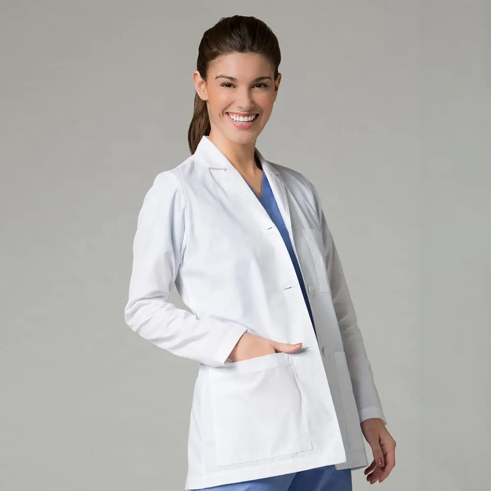 Hospital Medical Lab Coats Doctor Uniform for Female Doctors