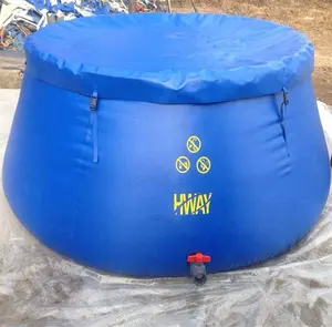 Portable and movable water bladder tank storage capacity 1000l, 5000l, 10000l