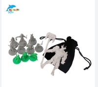 Miniatures en plastique de jeu de guerre sur mesure, Miniatures en plastique OEM de 28mm pour jeux de société
