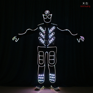 LED Light Up Tron De Danse Costumes, LED Combinaisons - Product Image 1