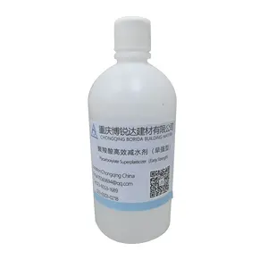 Brd Vloeistof 40% 50% Water Reducer Agent Polycarboxylate Ether Gebaseerd Superplasticizer