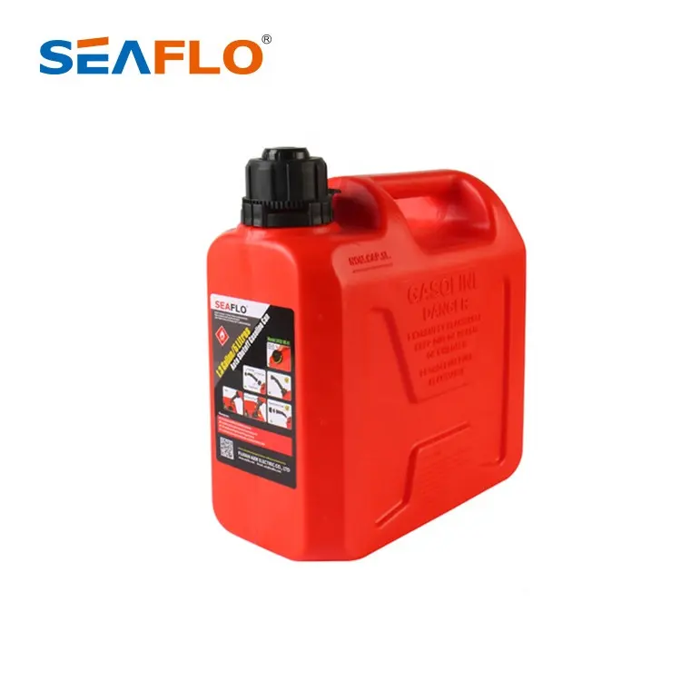 Seaflo Hdpe Plastic Benzine Diesel Jerry Blikjes Anti-Stati Polyethyleen Gas Brandstof Kan Opslagtank