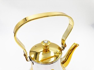 Di lusso di alta qualità stile arabico Turkish caffè Set da tè in acciaio inox marocchino pentola per la casa Hotel ristorante o ufficio uso - Product Image 4