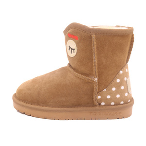 Invierno colorido mayor de China hermoso y de moda los niños nieve botas Zapatos JLX-CF-06 - Product Image 4