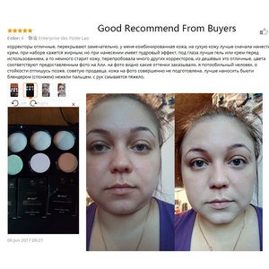 MAYCHEER Mặt Vẻ Đẹp Trang Điểm 10 Màu Giữ Ẩm Kiểm Soát Dầu Không Thấm Nước Bảo Hiểm Đầy Đủ Không Tấn Công Tốt Nhất Mini Che Khuyết Điểm - Product Image 5