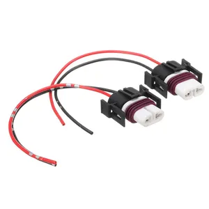 Adaptador H11 para arnés de cableado EV, conector de cable de luz antiniebla automática para bombilla de faro LED HID