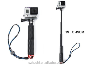 Trépied pour caméra Gopro, hero 5/6/4/4s/Fusion/3 + sjcam Xiaoyi, <span class=keywords><strong>perche</strong></span> de <span class=keywords><strong>Selfie</strong></span> portable <span class=keywords><strong>avec</strong></span> bras de 19 pouces - Product Image 6
