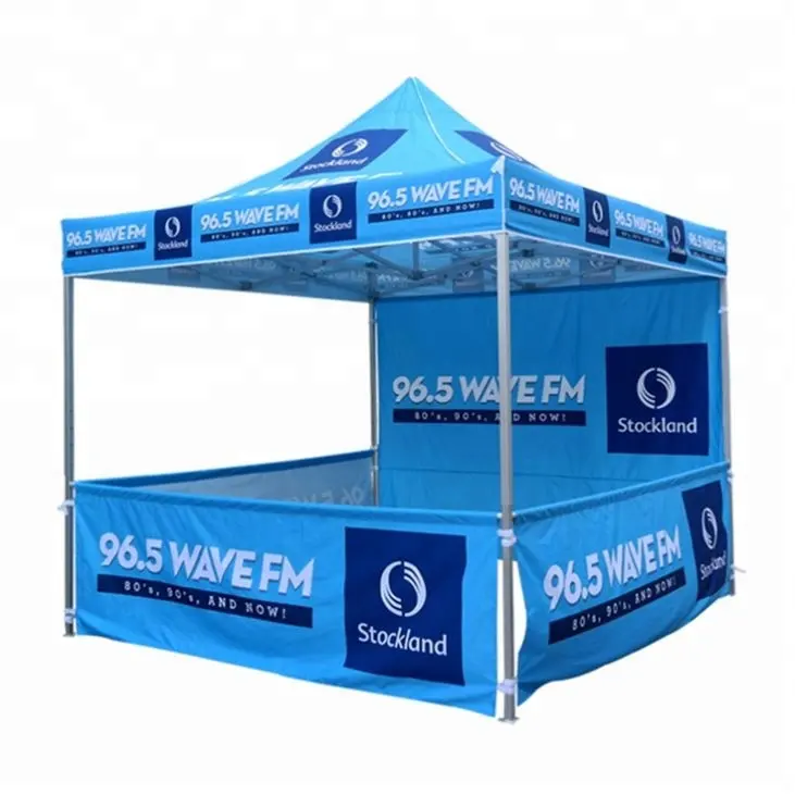 Trung Quốc Nhà Sản Xuất 600D Oxford Vải Tiêu Chuẩn Pop Up Thể Thao Sự Kiện Gazebo Lều