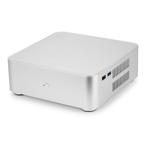 RGeek L65 Nhôm Không Quạt USB3.0 Trường Hợp Máy Tính PC Trường Hợp Nhỏ <span class=keywords><strong>ITX</strong></span> <span class=keywords><strong>HTPC</strong></span> 4 K OEM Chơi Game PC Trường Hợp - Product Image 2