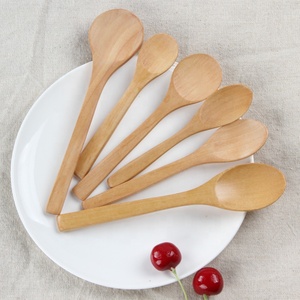 Sendok murah besar mengukur grosir kayu baru makanan minimalis disesuaikan hadiah sendok kayu dan garpu melayani sendok - Product Image 6