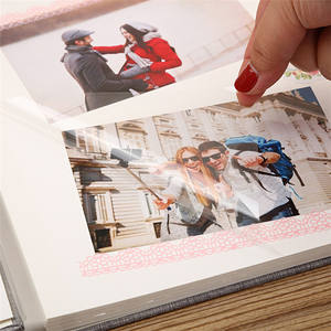 <span class=keywords><strong>Album</strong></span> Fotografico Scrapbook Peerless Craft 26*28cm, 8 Colori, Fai-da-Te, Pagine Autoadesive Bifacciali con Motivi a Finestra, <span class=keywords><strong>200</strong></span> Pagine - Product Image 2