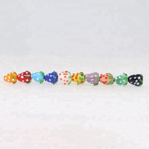 Foodie Kawaii Berry Cabochons Handmade Lampwork Glass Fruit Beads Kids' Fashion <strong>Jewelry</strong> <strong>Supplies</strong> in Juicy Strawberry Color - Product Image 4