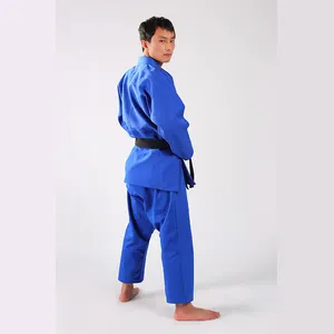 Fornecedores de alto nível tecido de bambu algodão profissional judo gi uniforme